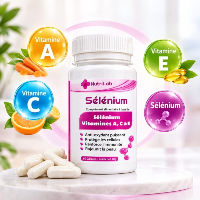 Sélénium للمساهمة في حماية الخلايا من الإجهاد التأكسدي، ودعم الوظيفة الطبيعية لجهاز المناعة
